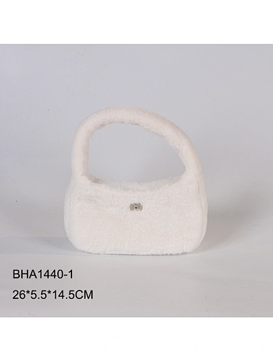 fur handbag